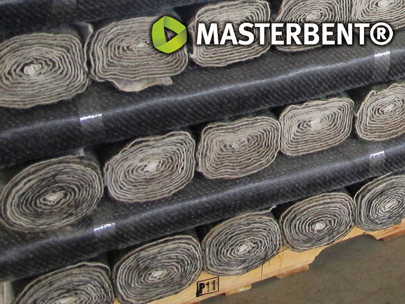 Бентонитовые маты Masterbent в рулонах