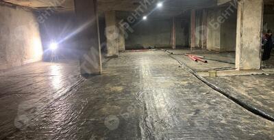 Гидроизоляция подземной парковки в гостинице