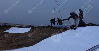 Пруды-испарители в Астраханской области